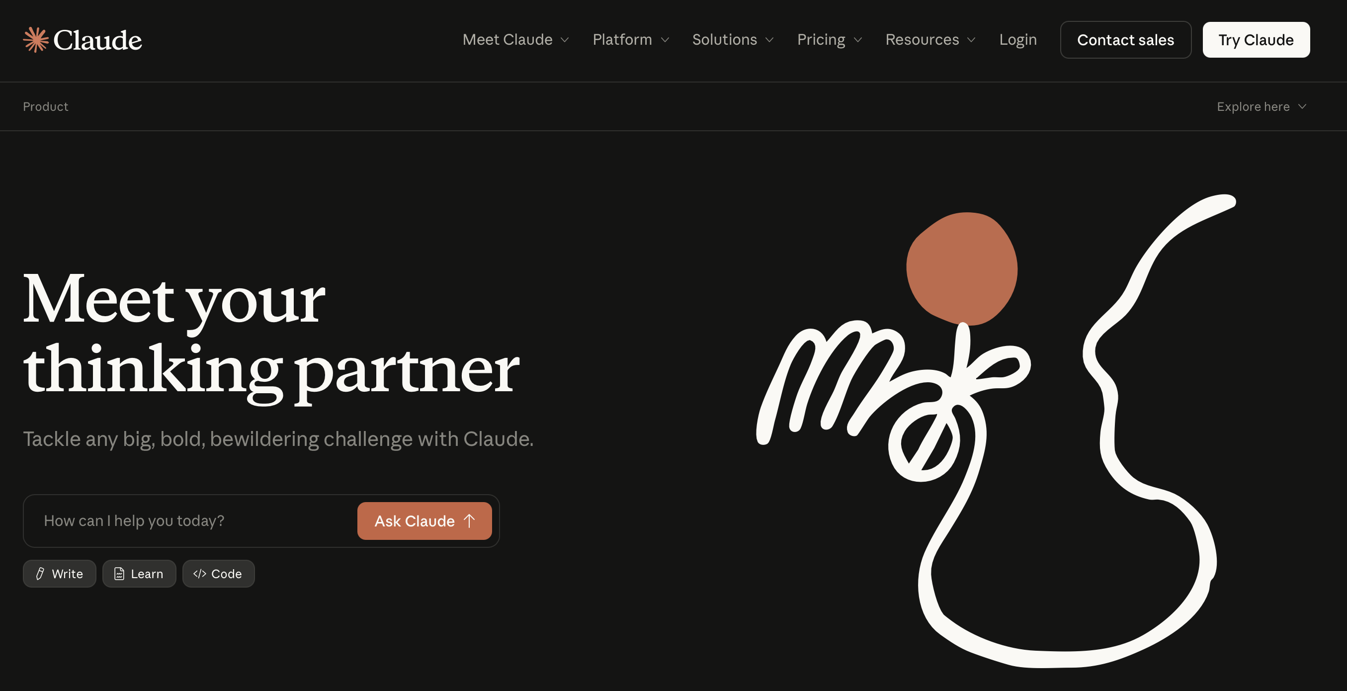 Claude — Meet your thinking partner